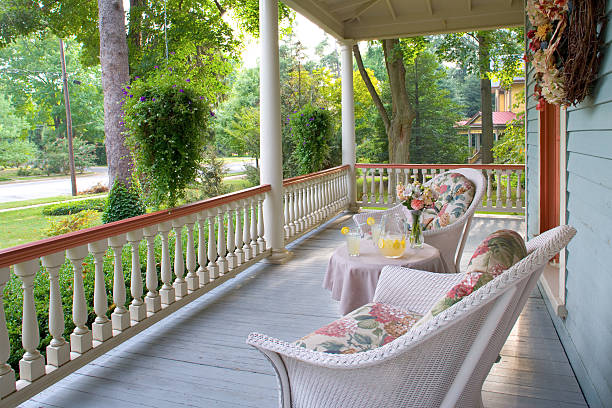 The porch outside the Summer Room